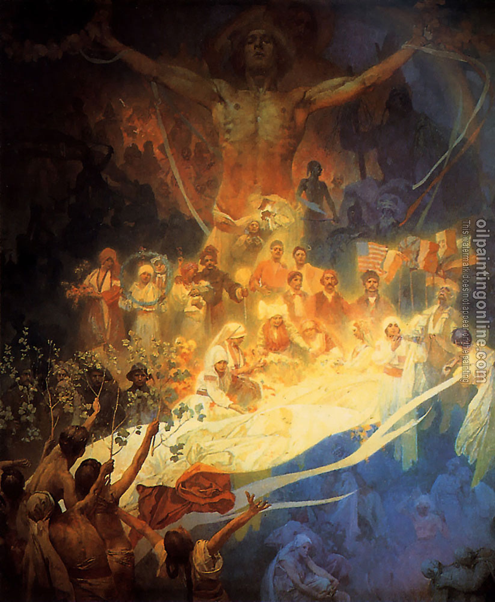 Mucha, Alphonse Maria - The Apotheosis of the Slavs